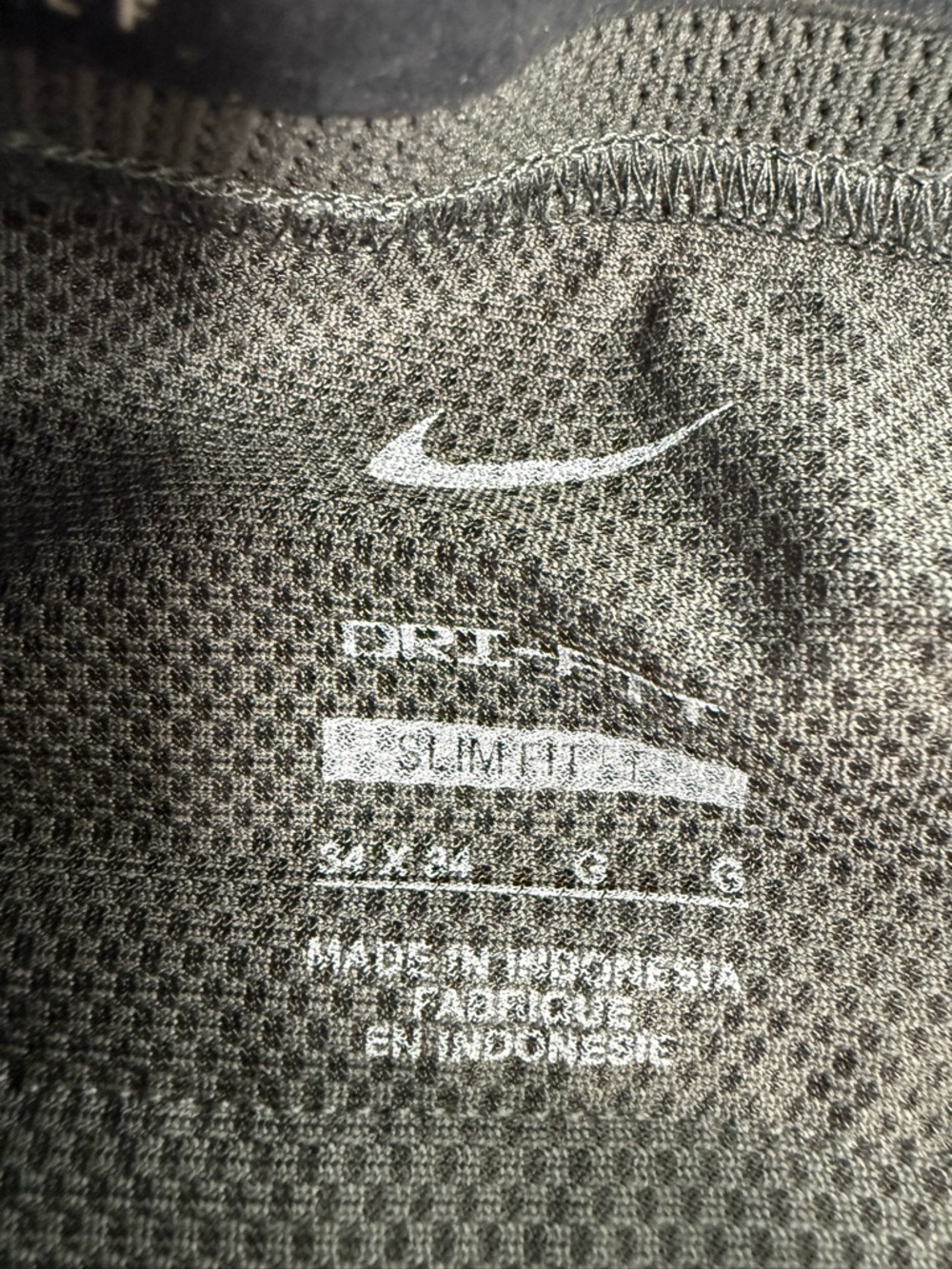 Nike Men's Grey Slim Fit Gold Pants. - Picture 5 of 7